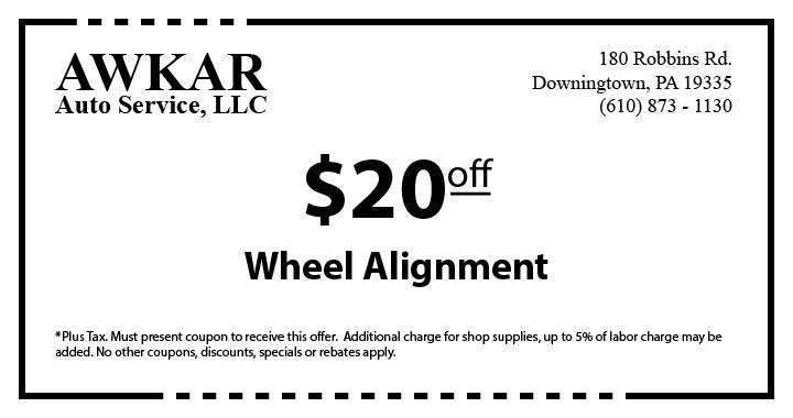 Awkar Auto wheel alignment coupon 01